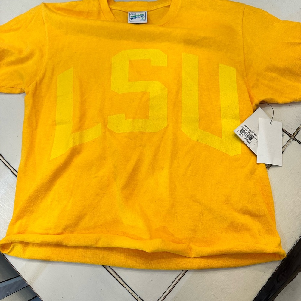 NWT LSU cropped shirt.